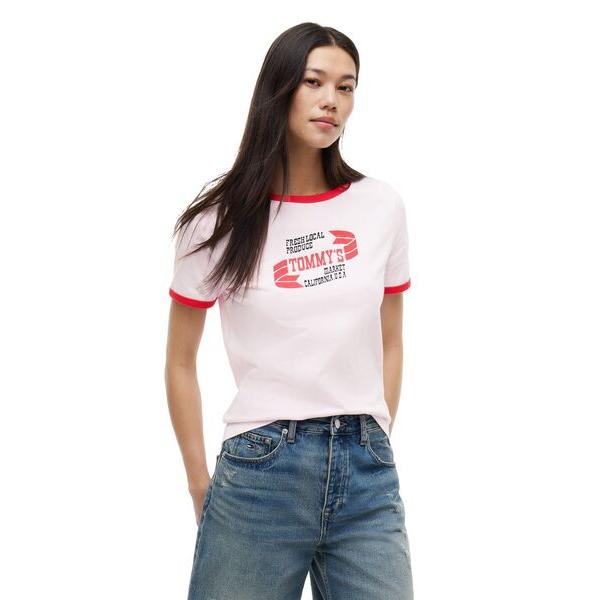tシャツ 半袖 プリントショートスリーブTシャツ レディース