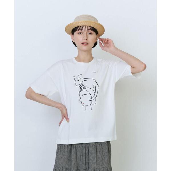 tシャツ 半袖 「6月ベストセラーブランド内2位」「6月お気に入り登録ブランド内4位」「アーティストコラボ」LOISIR×塩川いづみ イラストプリントTシャツ