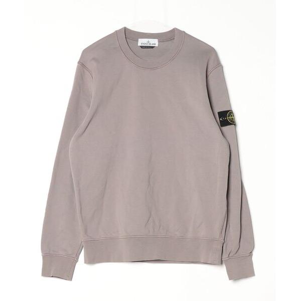 「STONE ISLAND」 スウェットカットソー L ブラウン メンズ