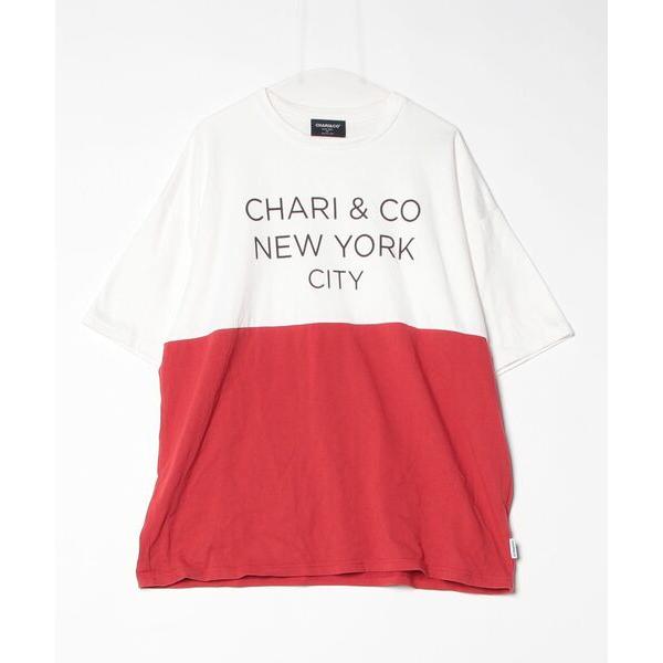 「CHARI&amp;CO」 半袖Tシャツ LARGE レッド メンズ