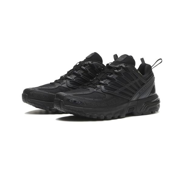 「SALOMON」 ローカットスニーカー 26cm ブラック メンズ