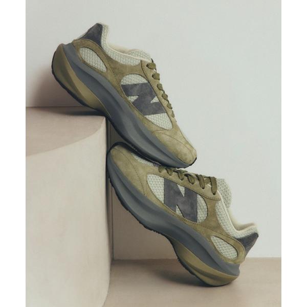 「New Balance」 ローカットスニーカー 23.0cm カーキ メンズ