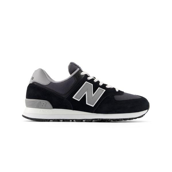 「New Balance」 ローカットスニーカー 24.0cm ブラック メンズ
