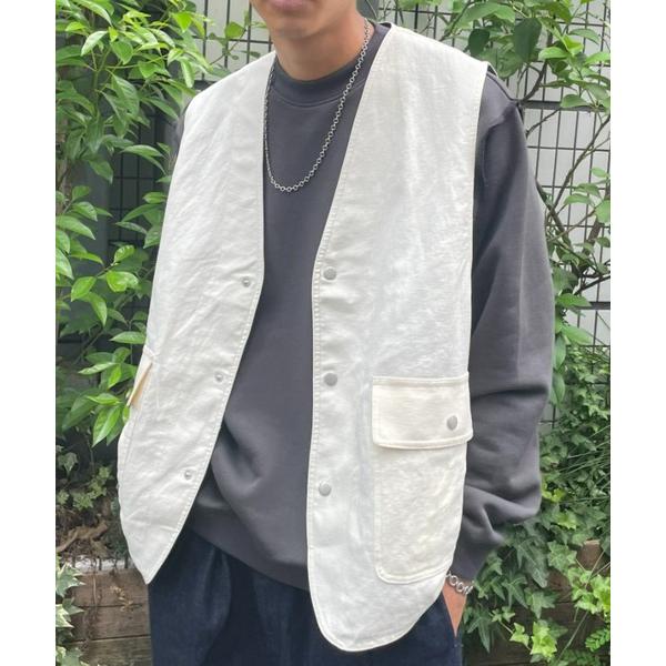 「CIAOPANIC」 ベスト LARGE ホワイト メンズ