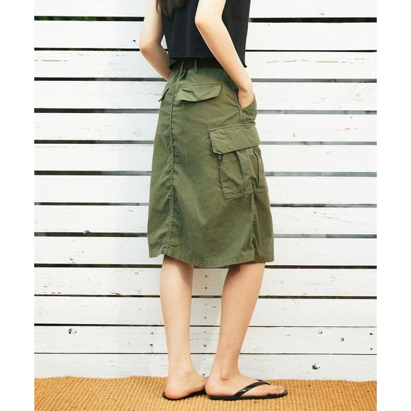 スカート orSlow | 「別注」ARMY SKIRT KHAKI WOMEN