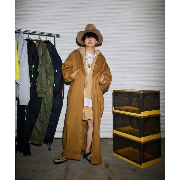 コート アウター 「Yellow by TAKAHISA MASUDA」MILITARY ROMPERS レディース メンズ