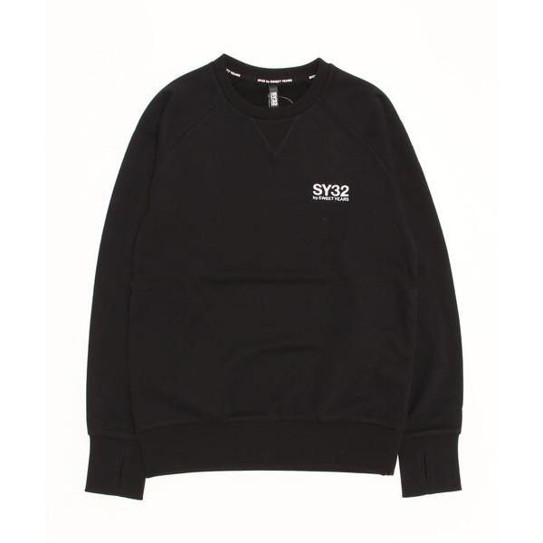 「SY32 by SWEET YEARS」 スウェットカットソー X-LARGE ブラック メンズ