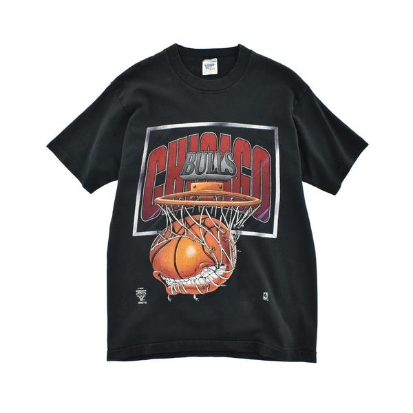 tシャツ 「USED」90’s FUN “NBA Chicago Bulls” Tシャツ USA製 メンズ レディース