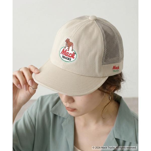 メッシュキャップ キャップ 帽子 メンズ MACK TRUCKS MESH CAP 2　ブルドック 短いツバ 折りたためる メンズ レディース