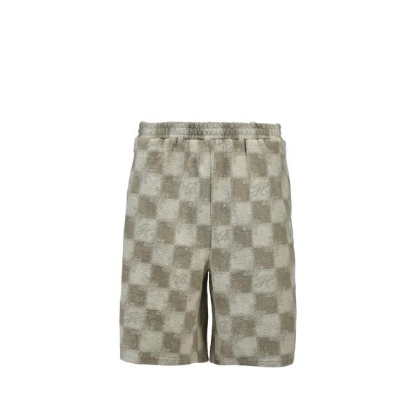 パンツ BLOCK CHECK PILE SHORTS メンズ レディース