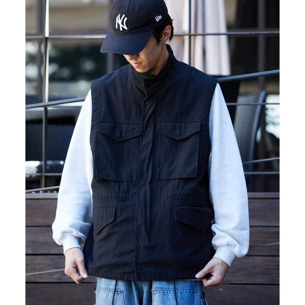 「FREAK'S STORE」 ベスト LARGE ブラック メンズ