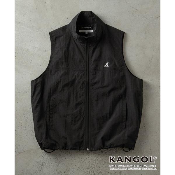 「KANGOL」 ベスト M ブラック メンズ