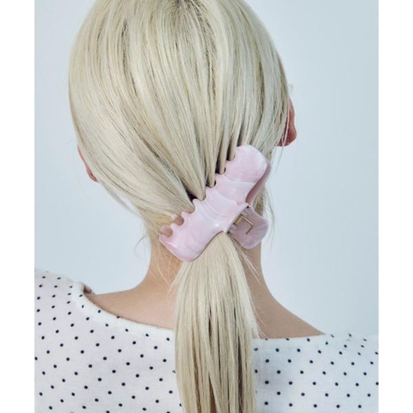 ヘアクリップ 「GOLDY」スリーク スクエア バンス クリップ 6260504