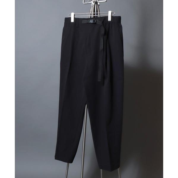 ワイドパンツ スラックス Poly Seersucker Wide-Leg Pants / シアサッカーワイドパンツ 「セットアップ対応」クライミングイージーパンツ メンズ トラウザ…