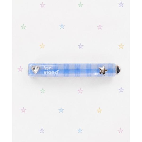 ヘアクリップ 「nini toys」バレッタ/スター/キラキラ/チェック