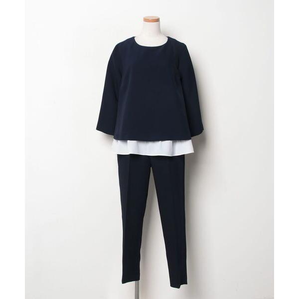 「DRESS LAB」 セットアップ M ネイビー レディース