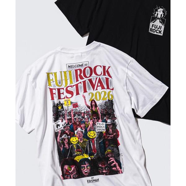 tシャツ 「MEN」FUJI ROCK FESTIVAL'26 / YUICHIRO TAMAKI / FUJI ROCK IN EDSWAN TEE メンズ レディース