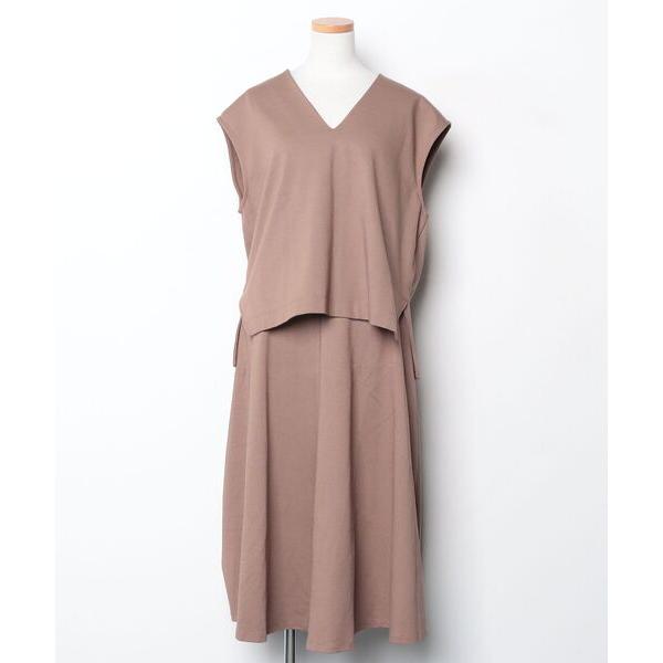 「F by ROSSO」 セットアップ 36 ベージュ レディース