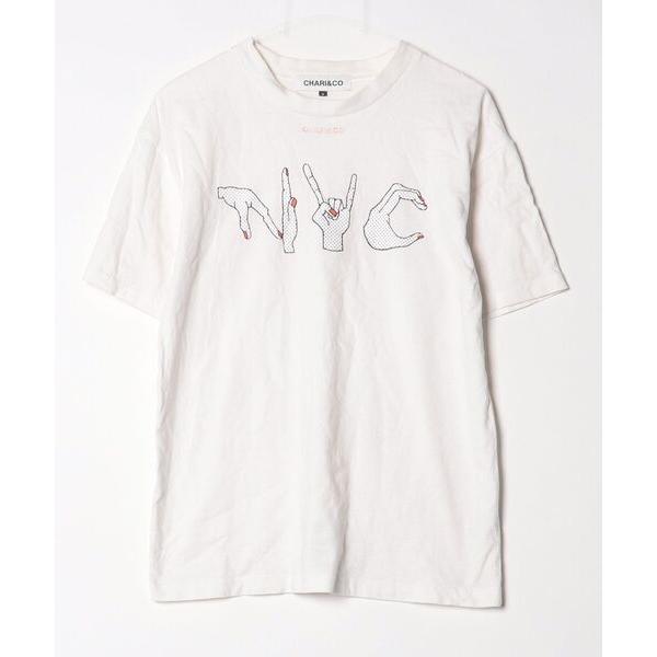 「CHARI&amp;CO」 半袖Tシャツ S ホワイト レディース