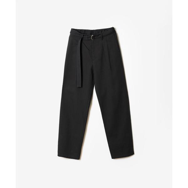 ワイドパンツ スラックス CO/TEN パウダリーダブルクロス ベルテッドワイドトラウザーズ / CO/TEN POWDERY DOUBLE CROTH BELTED WIDE TROUSERS メンズ