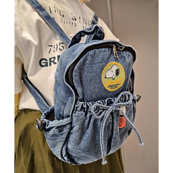 デイバック リュック スヌーピー「SNOOPY」Dumin Backpack(刺繍ワッペン) レディース メンズ