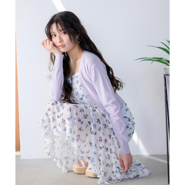 ワンピース 「AKB48 行天優莉奈さん着用」メッシュマーメイドギャザーワンピース 春服 夏服