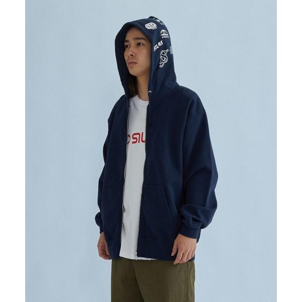 パーカー ARCHIVE MASHUP HOODED ZIP SWEATSHIRT メンズ レディース