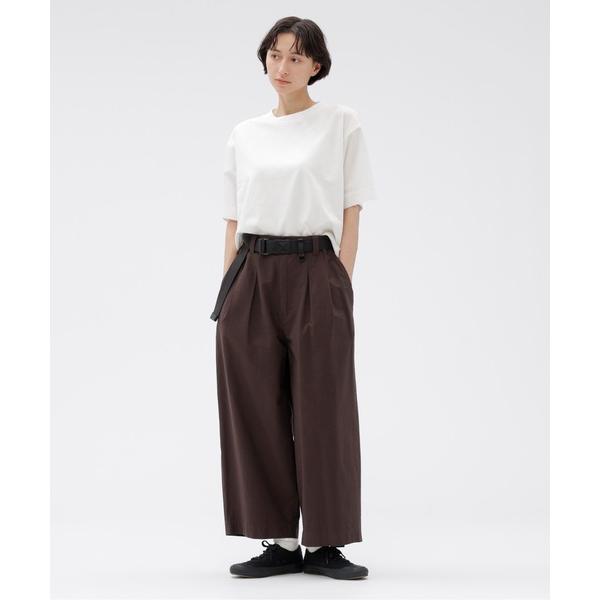 ワイドパンツ パンツ LIGHTWEIGHT COTTON NYLON TWILL レディース