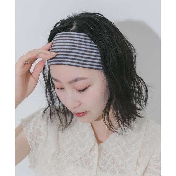 ヘアバンド カラーボーダーヘアバンド