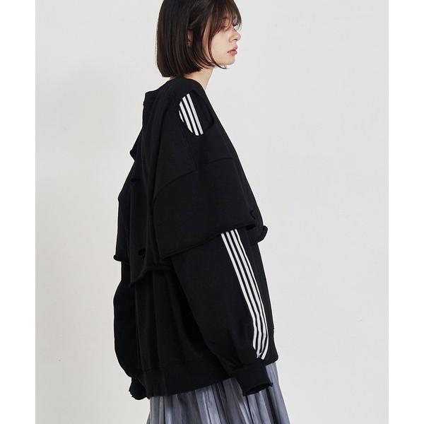 「SeeSew」 スウェットカットソー L ブラック メンズ