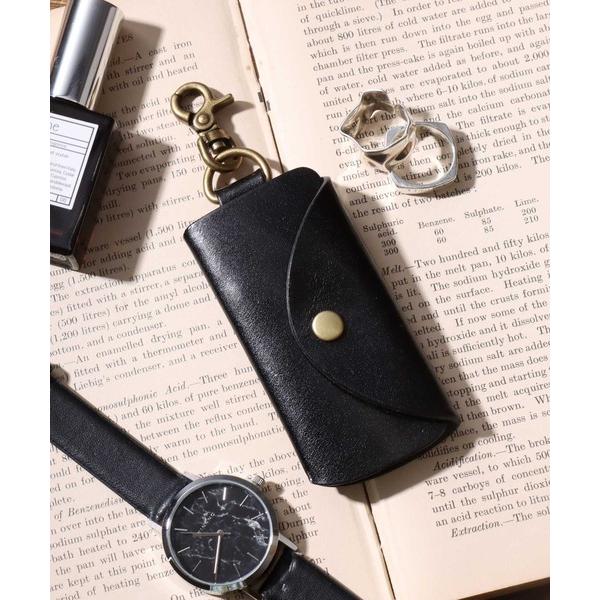 キーケース Made in Japan Tochigi Leather Mini Key Case / 日本製 栃木レザー 本革ミニキーケース プレゼント ギフト メンズ レディース ユニセックス …