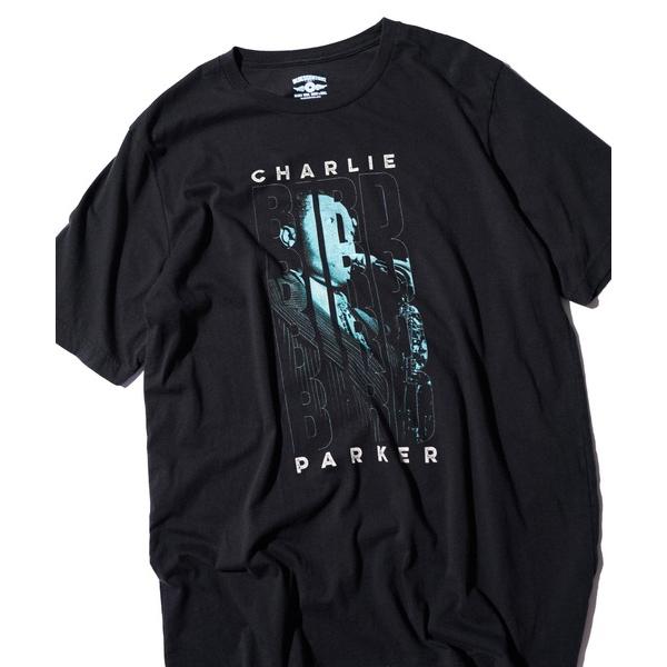 tシャツ THRIFTY LOOK / スリフティールック THRIFTY ”CHARLIE PARKER” TEE チャーリー・パーカー ユーズド加工 ジャズTシャツ メンズ レディース