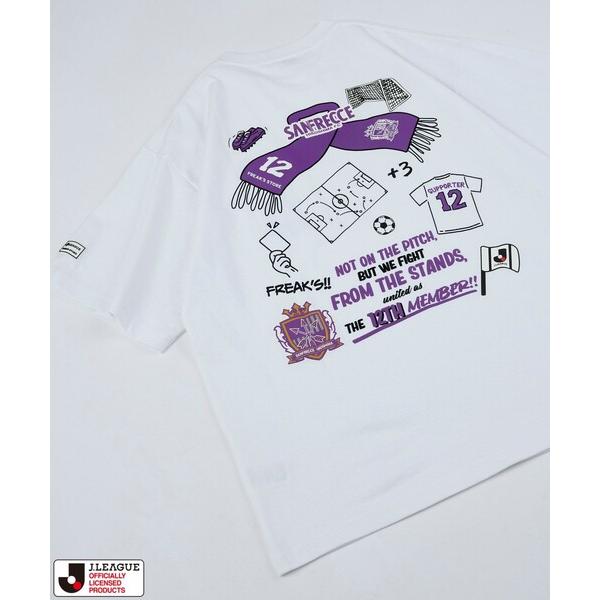 tシャツ J.LEAGUE × FREAK’S STORE 別注SUPPORTERS SHORT SLEEVE TEE 「サンフレッチェ広島」/ Jリーグ 別注 Tシャツ メンズ レディース