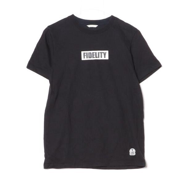 「FIDELITY」 半袖Tシャツ X-SMALL ブラック メンズ