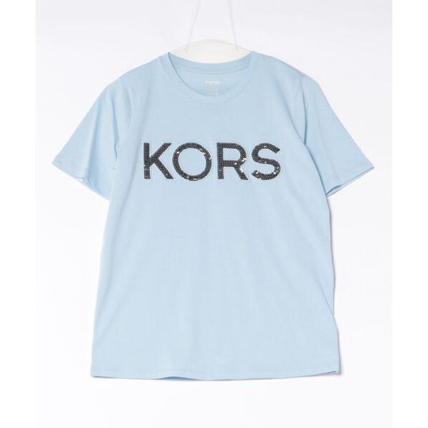 tシャツ 半袖 シークイン ロゴ クラシック Tシャツ レディース