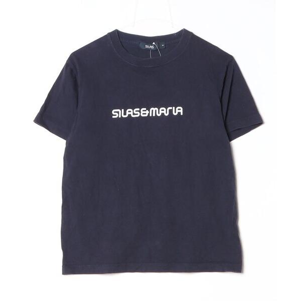 「SILAS」 半袖Tシャツ SMALL ネイビー メンズ
