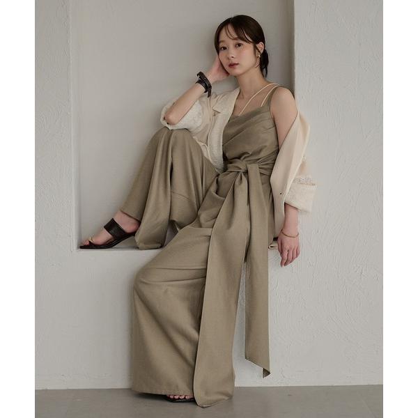 サロペット オーバーオール drape design combinaison / ドレープデザインコンビネゾン レディース