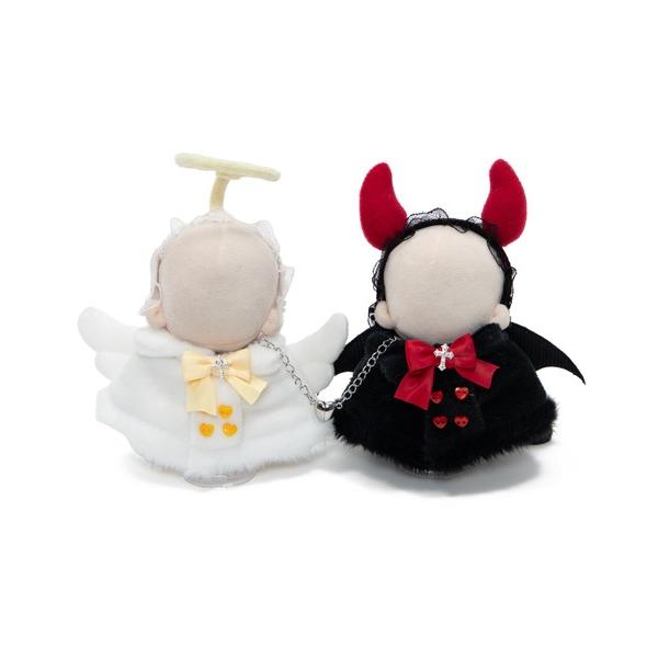 おもちゃ WEGO/ぬいなかよし天使と悪魔セット10cm