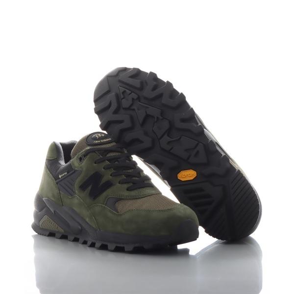 「New Balance」 ローカットスニーカー 27cm グリーン メンズ