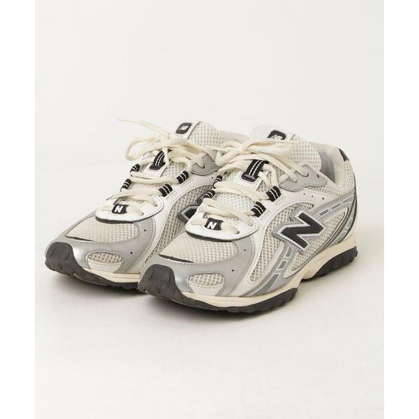 「New Balance」 ローカットスニーカー 24.0cm ホワイト メンズ