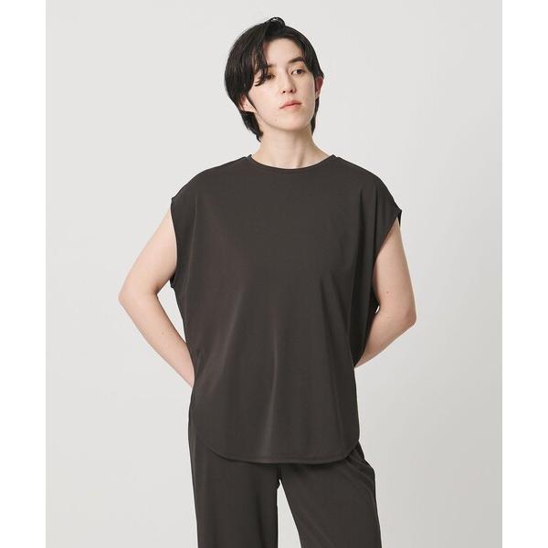 tシャツ 半袖 「MARW UNITED ARROWS」ラウンドヘム フレンチスリーブ プルオーバー UVカット レディース