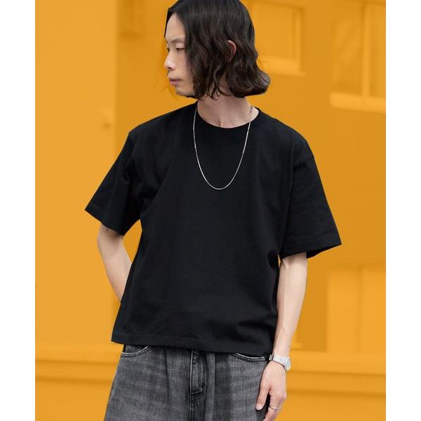 tシャツ ハイグレードコットン 5.6oz クロップドTシャツ メンズ レディース ユニセックス 秋 秋服 2026年秋冬 メンズ レディース