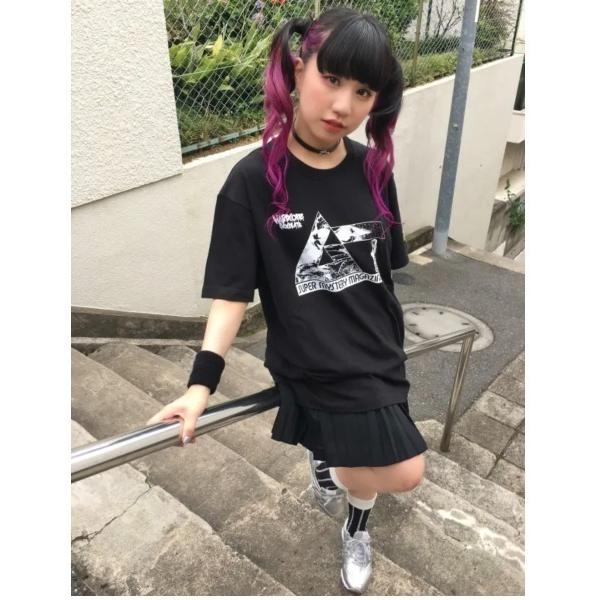 tシャツ 月刊ムー 遮光器土偶（オーパーツ・ブラック） メンズ