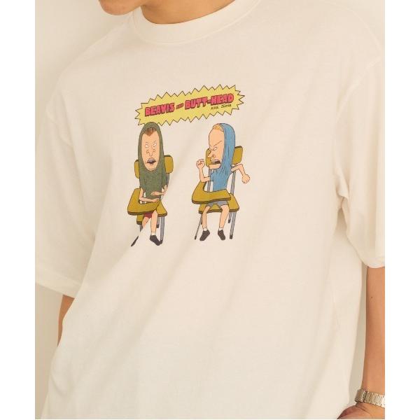 tシャツ 「DISCUS」DISCUS ATHLETIC×BEAVIS AND BUTT-HEAD Tシャツ 6287-9682 MNY / ビーバス・アンド・バットヘッド メンズ