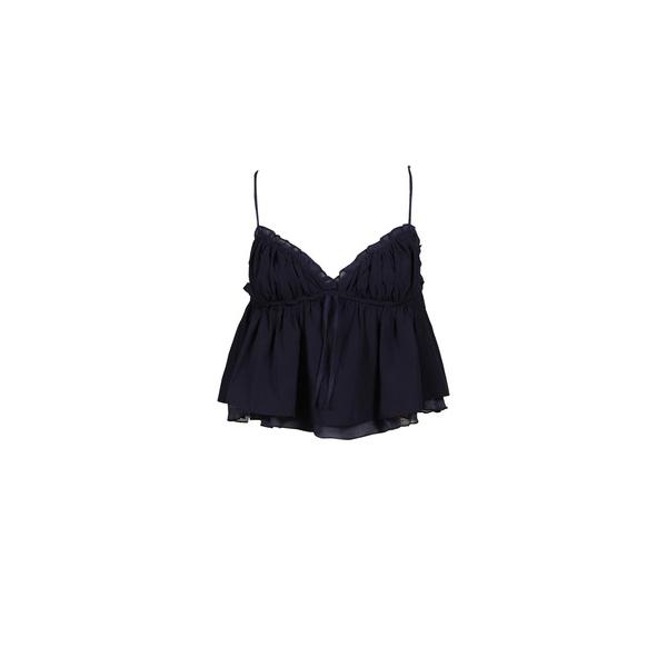 キャミソール SHIRRED CRINKLE BUSTIER