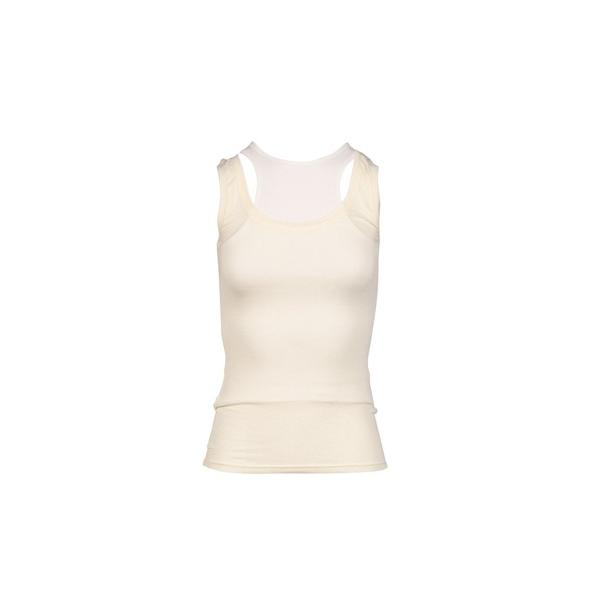 タンクトップ ノースリーブ SOFT LAYERED SCOOP TOP レディース メンズ