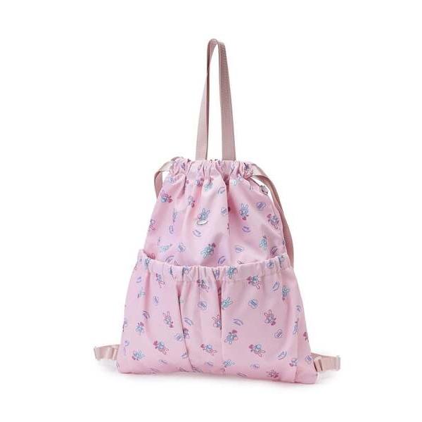 エコバッグ 「A4対応・撥水」ベリエちゃん柄ナップサック