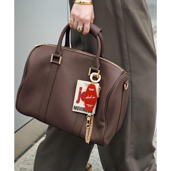 ボストンバッグ 「SKIN/スキン」Leather Boston bag レディース