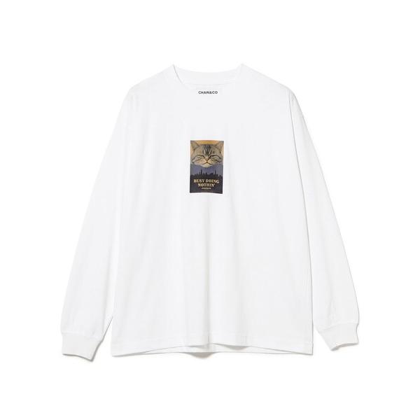 tシャツ CHARI＆CO / CAT DOING NOTHING L/S TEE メンズ レディース
