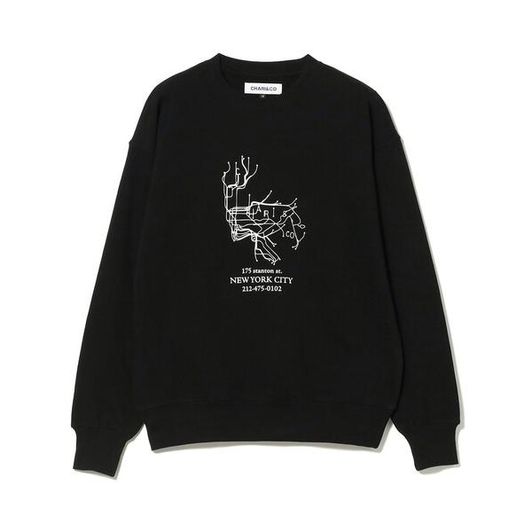 トレーナー スウェット CHARI＆CO / METRO MAP SWEATS メンズ レディース